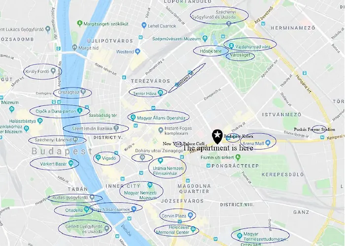 Centre Flat Séjour chez l'habitant Budapest